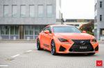 Lexus RC F on Vossen Wheels (CVT) 2016 года